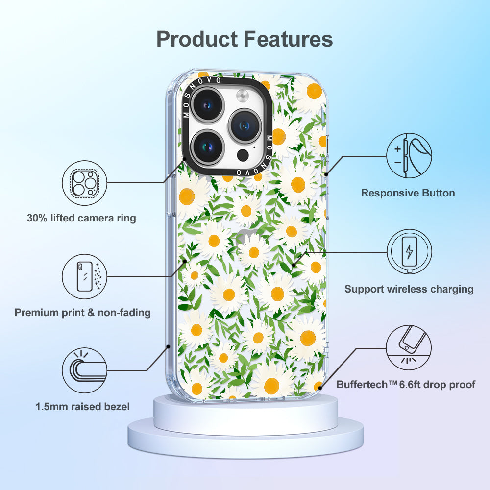 Daisies Phone Case - iPhone 14 Pro Case