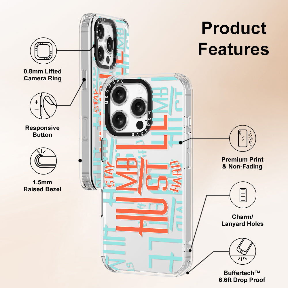 Hustle Phone Case - iPhone 16 Pro Case - MOSNOVO