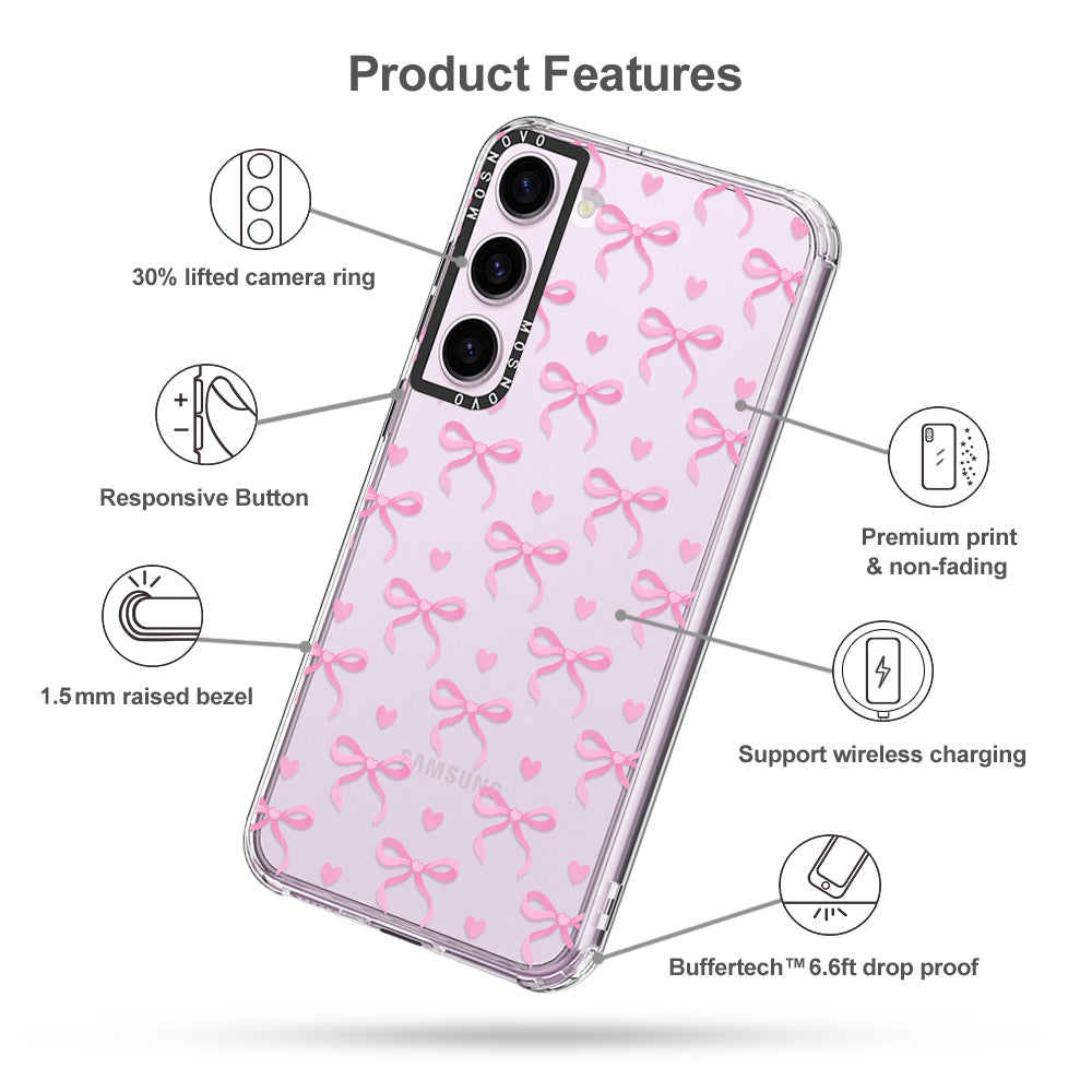 Bowtiful Love Phone Case - Samsung Galaxy S23 Plus Case