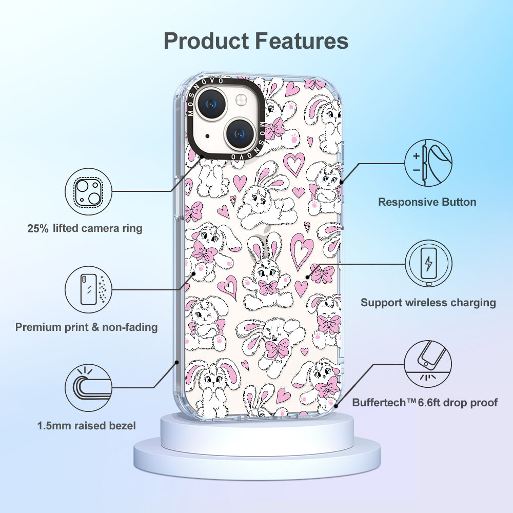 Bunnies Phone Case - iPhone 14 Plus Case