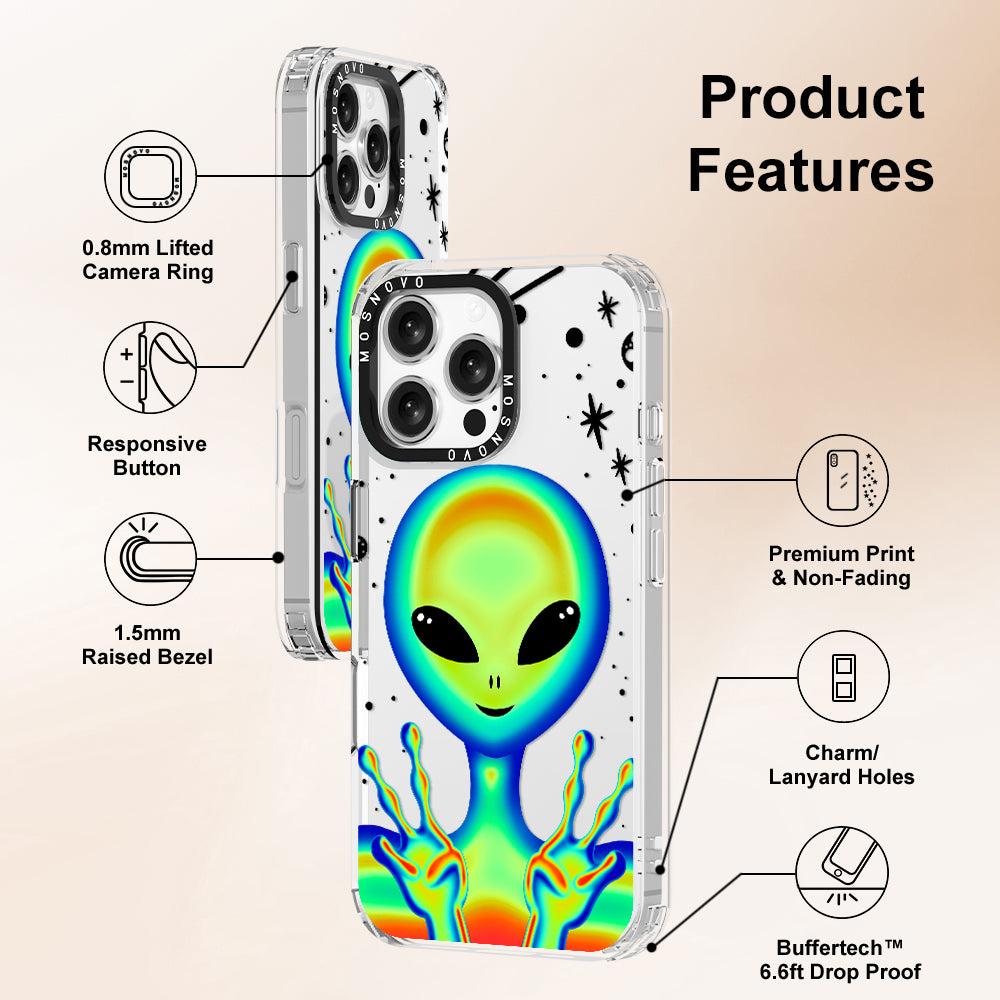 Alien Piece Phone Case - iPhone 16 Pro Max Case