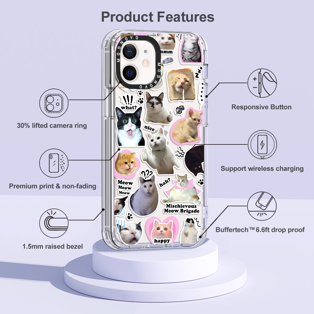 The Cat Brigade Phone Case - iPhone 12 Pro Case