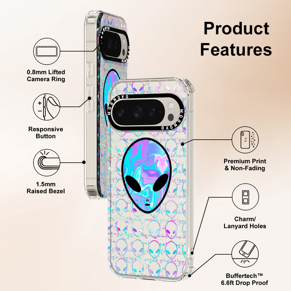 Space Alien Phone Case - Google Pixel 9 Pro XL Case