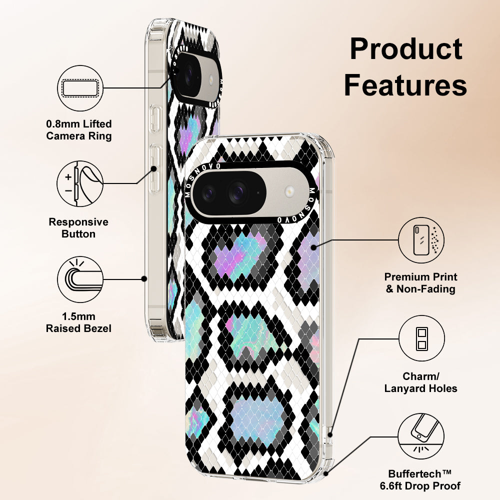 Aurora Snake Print Phone Case - Google Pixel 9 Case