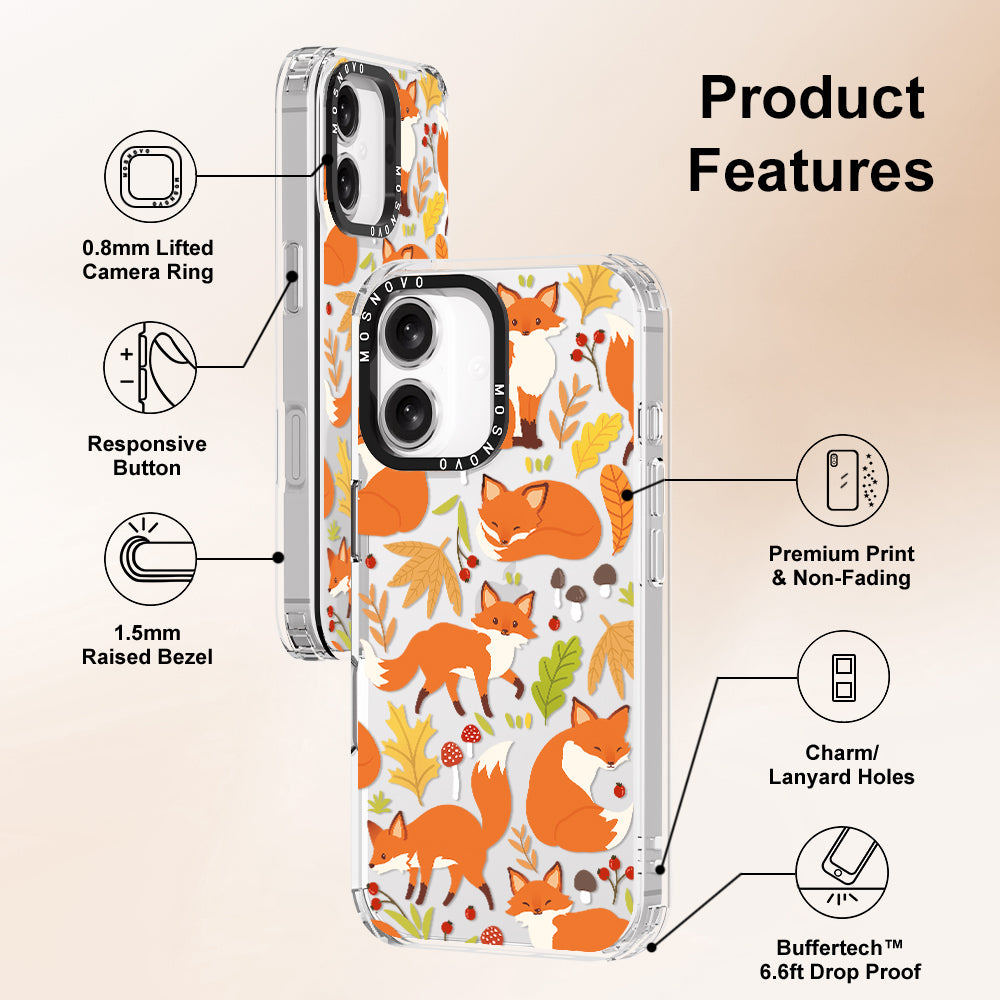 Autumn Fox Phone Case - iPhone 16 Plus Case - MOSNOVO