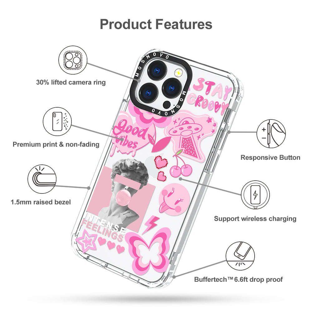 Pink Culture Phone Case - iPhone 13 Pro Case