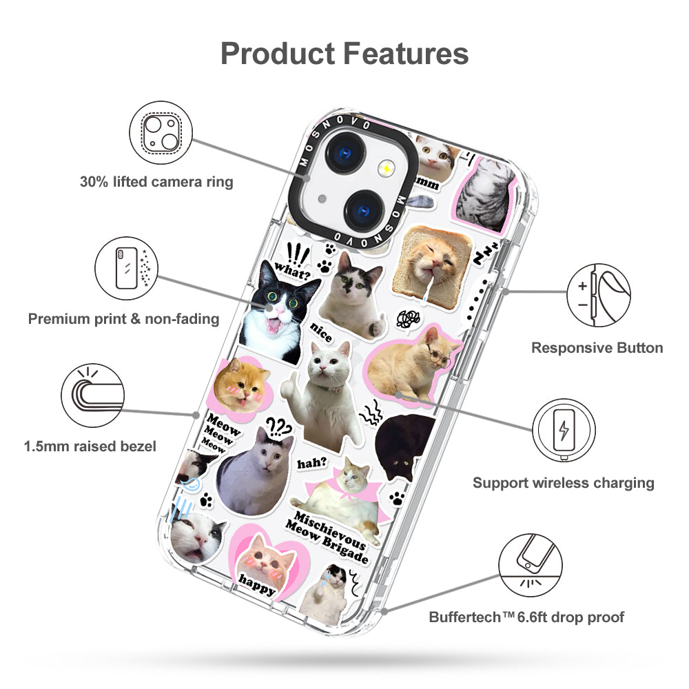 The Cat Brigade Phone Case - iPhone 13 Mini Case