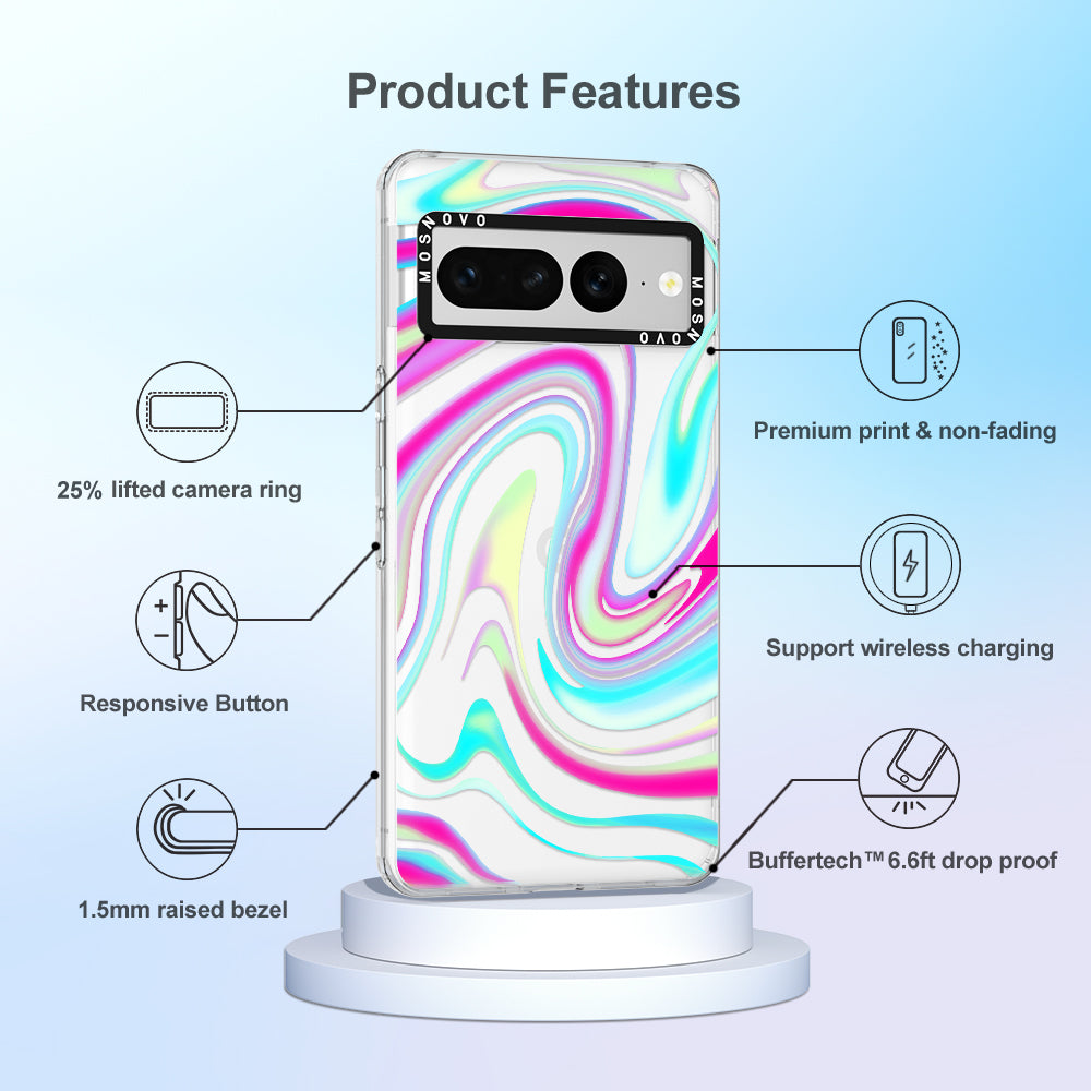 Psychedelic Swirls Phone Case - Google Pixel 7 Pro Case