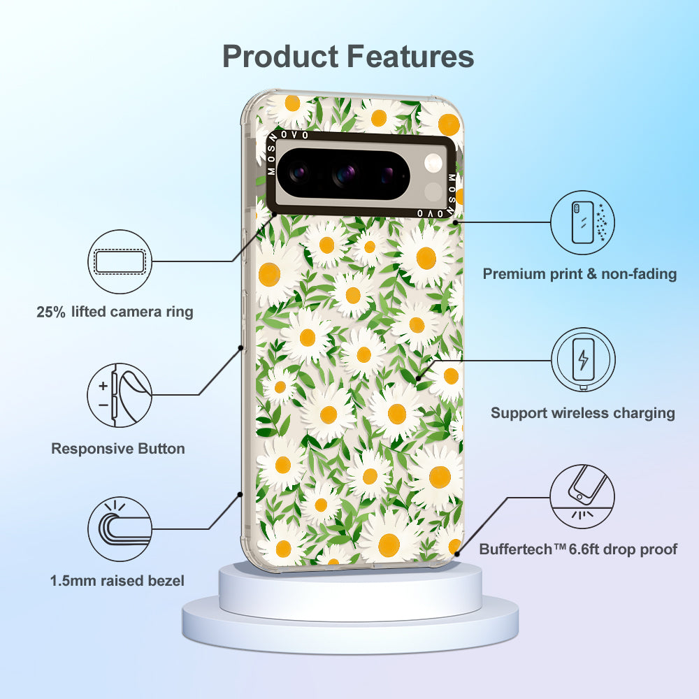 Daisies Phone Case - Google Pixel 8 Pro Case