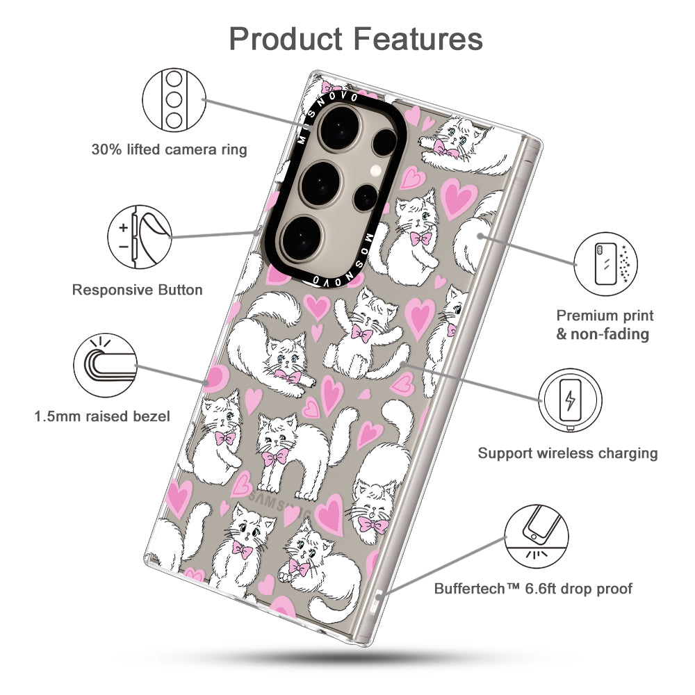 Kitties Phone Case - Samsung Galaxy S24 Ultra Case