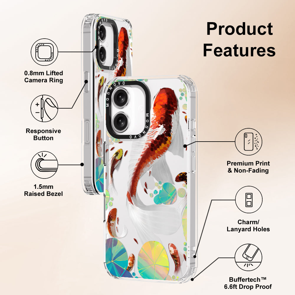 Koi Art Phone Case - iPhone 16 Case - MOSNOVO