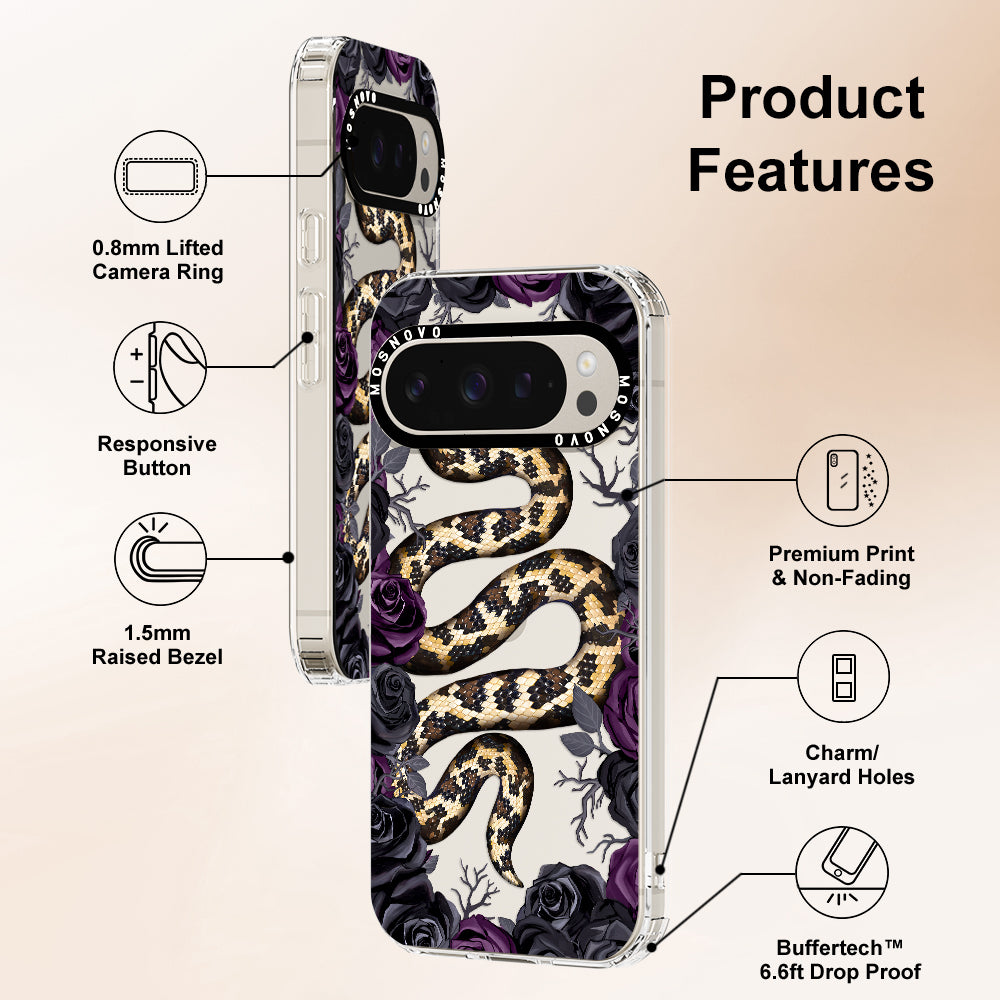 Secret Snake Garden Phone Case - Google Pixel 9 Pro XL Case