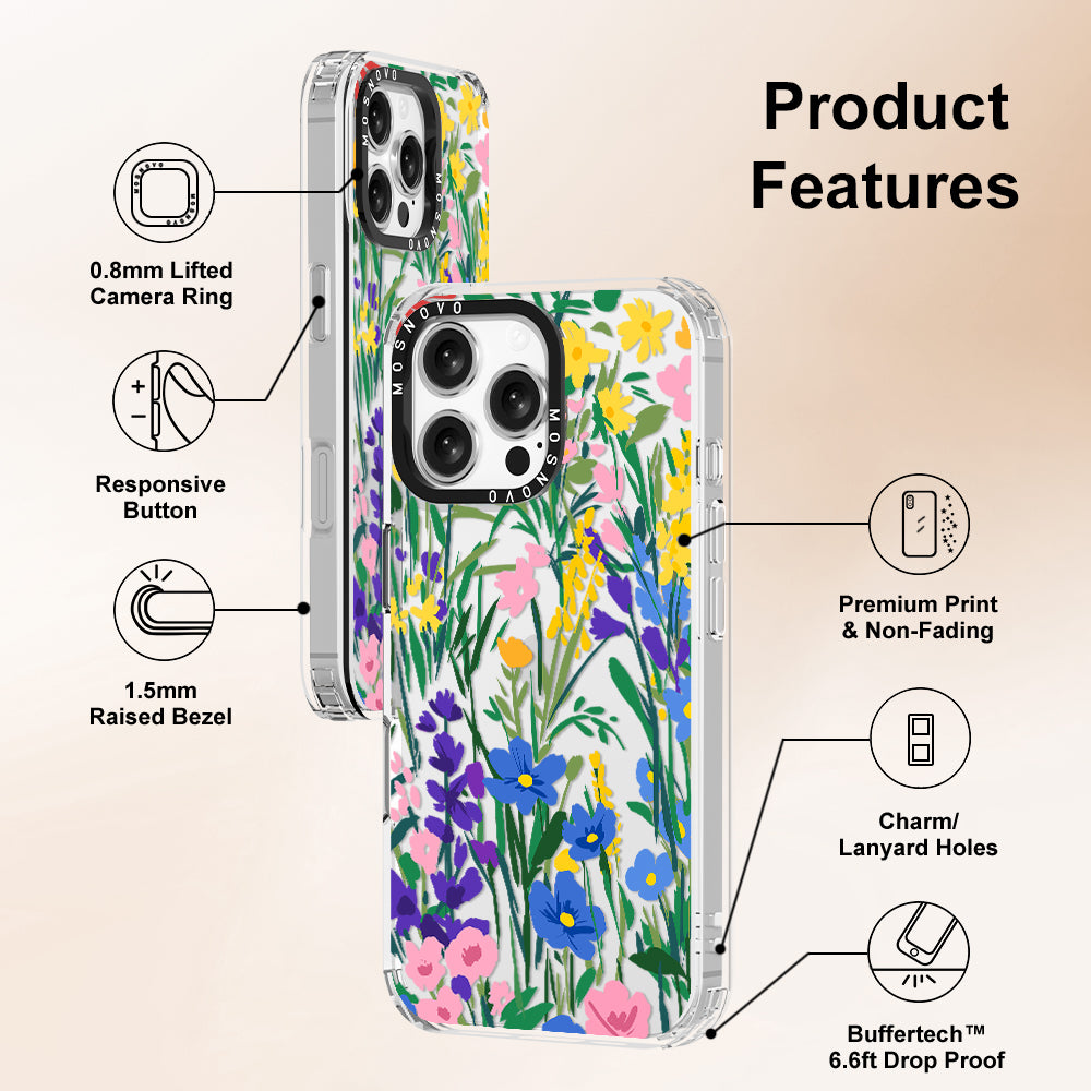 Hello Spring Phone Case - iPhone 16 Pro Max Case - MOSNOVO