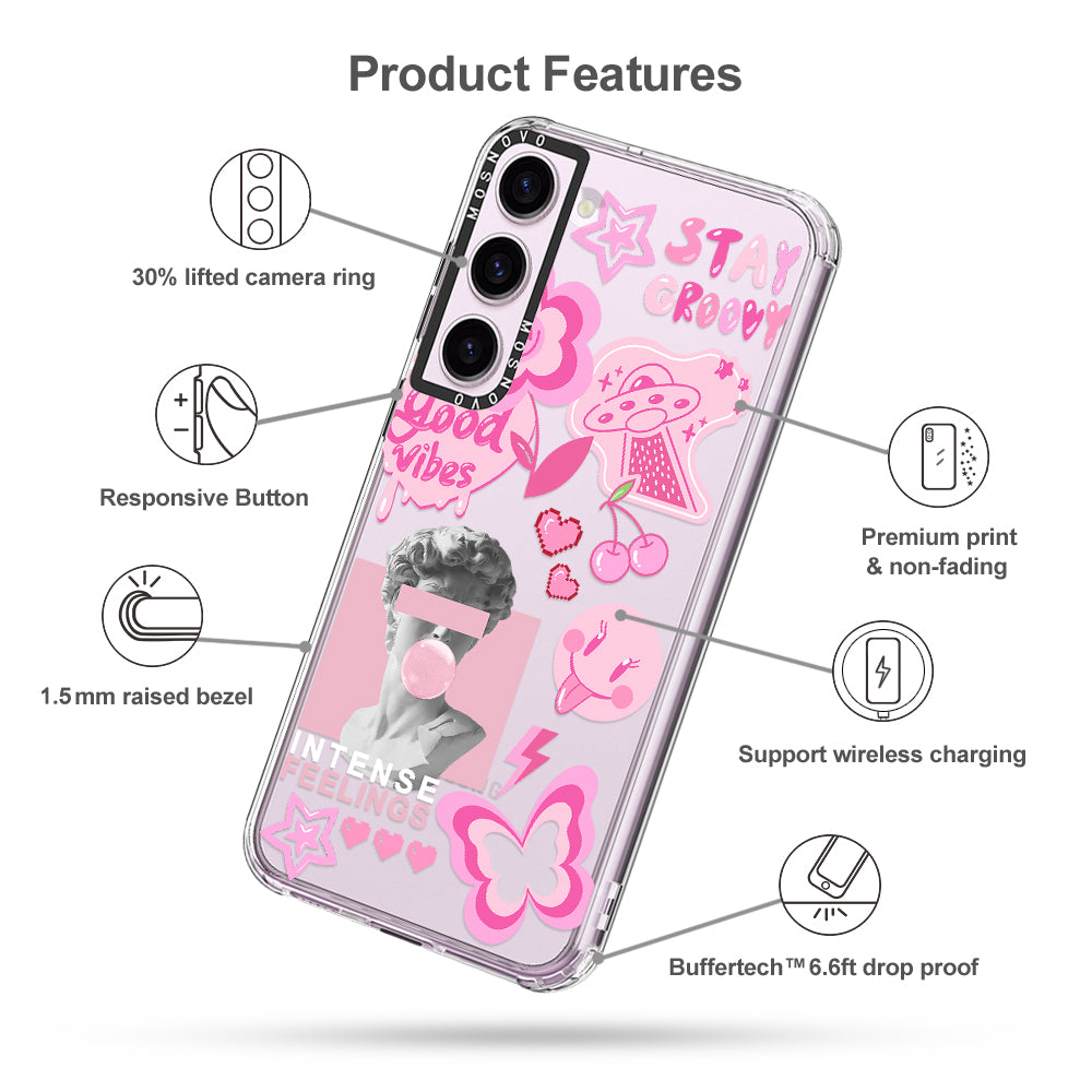 Pink Culture Phone Case - Samsung Galaxy S23 Plus Case