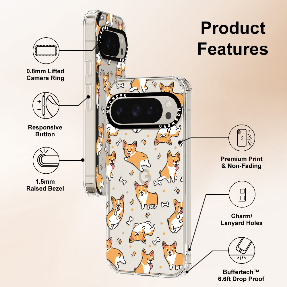 Cute Corgi Phone Case - Google Pixel 9 Pro XL Case