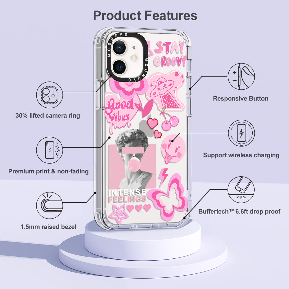 Pink Culture Phone Case - iPhone 12 Mini Case