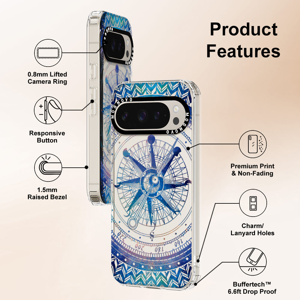 Galaxy Compass Phone Case - Google Pixel 9 Pro Case