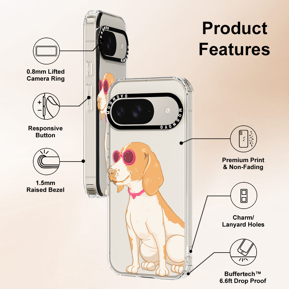 Cute Beagle Phone Case - Google Pixel 9 Case