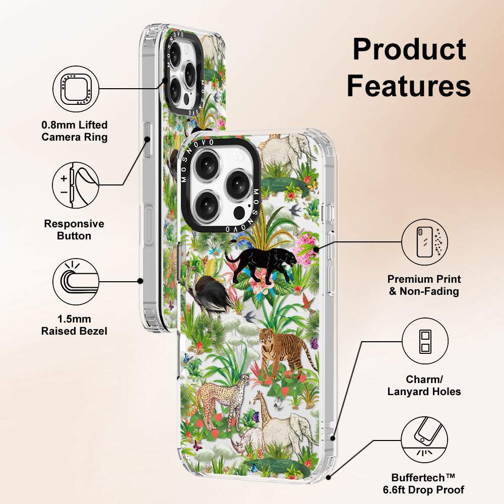 Wildlife Phone Case - iPhone 16 Pro Max Case - MOSNOVO