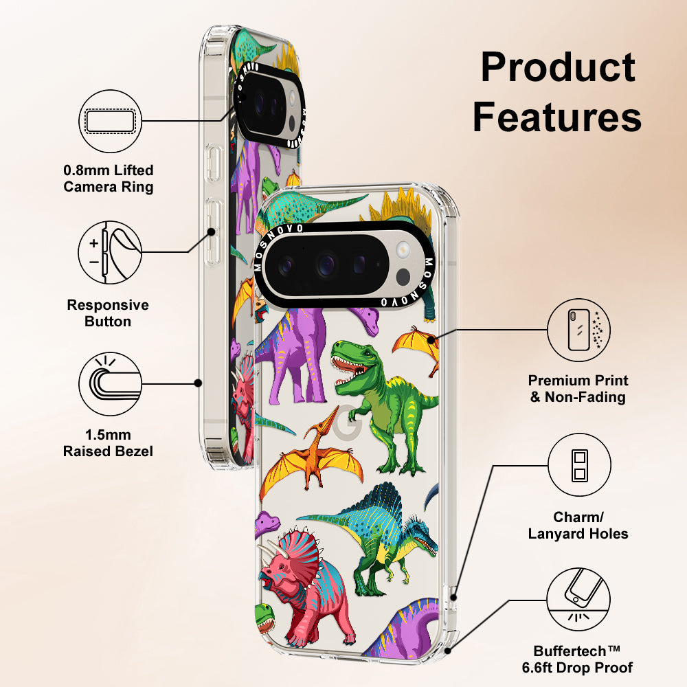 Dinosaur World Phone Case - Google Pixel 9 Pro Case