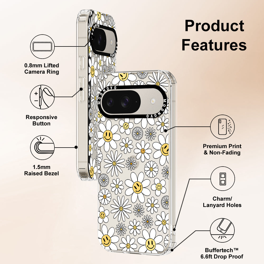 Happy Daisy Blooms Phone Case - Google Pixel 9 Case