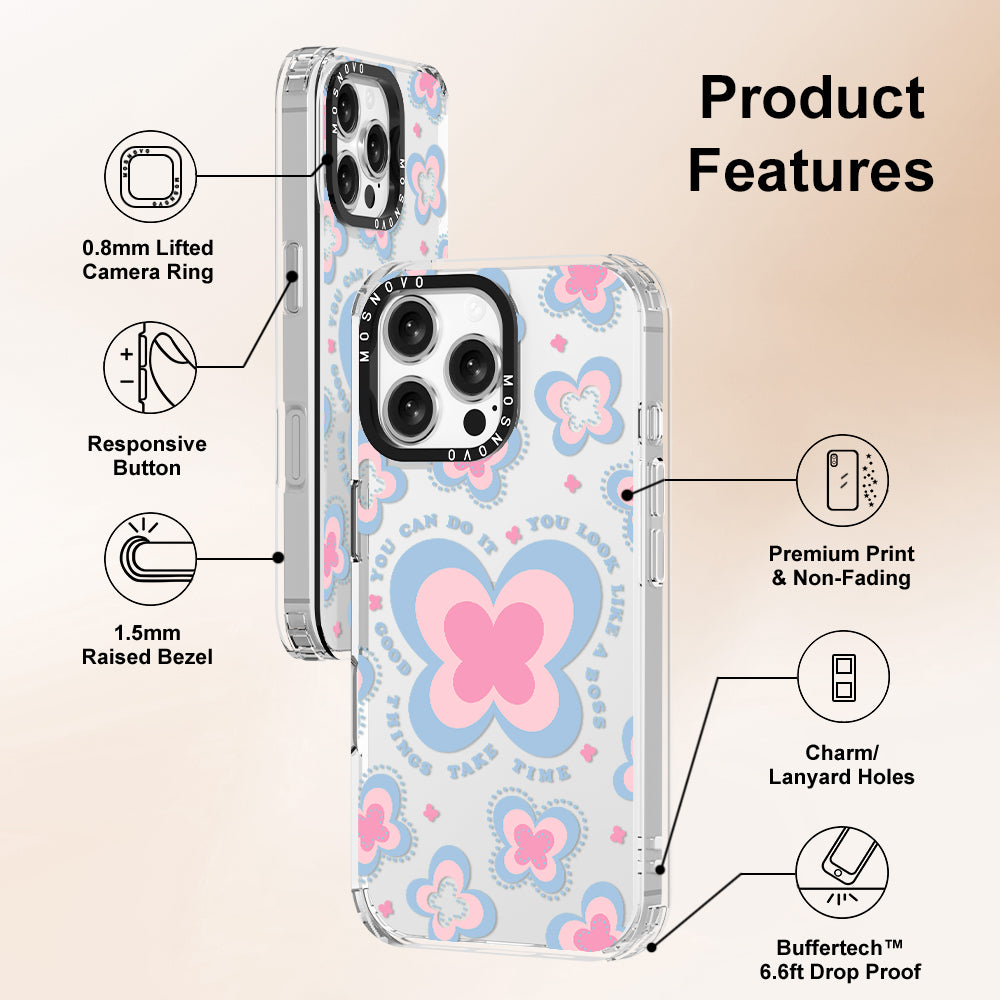 Blooming Butterflies Phone Case - iPhone 16 Pro Max Case