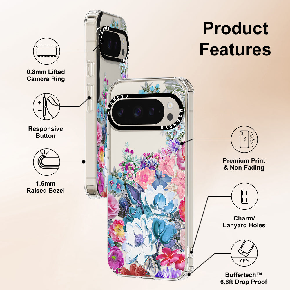 Magnolia Flower Phone Case - Google Pixel 9 Pro XL Case