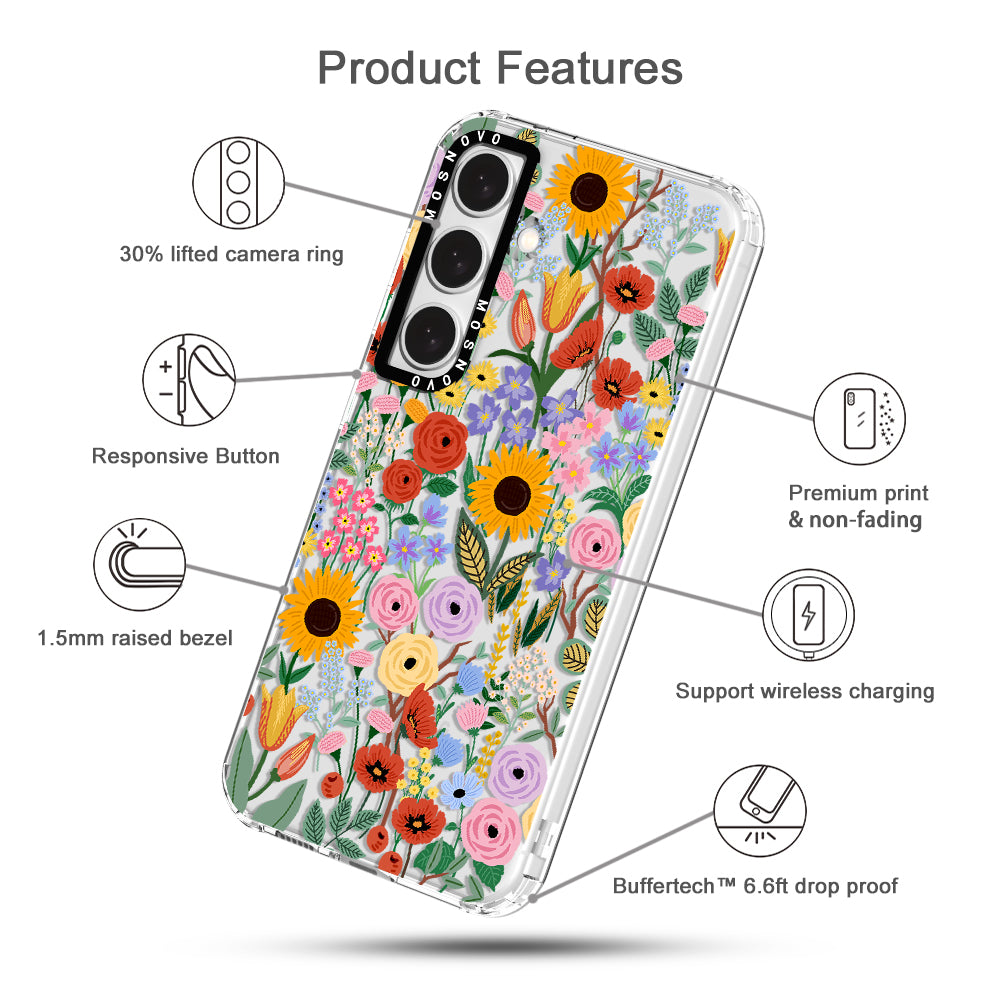 Blossom & Bloom Phone Case - Samsung Galaxy S24 Plus Case