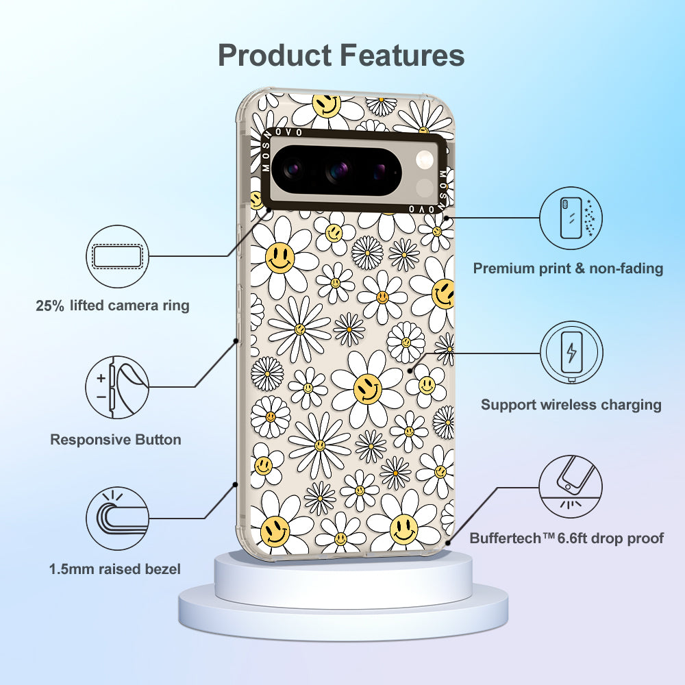 Happy Daisy Blooms Phone Case - Google Pixel 8 Pro Case