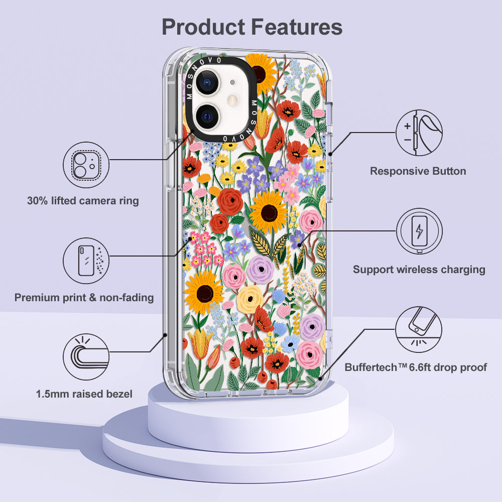 Blossom & Bloom Phone Case - iPhone 12 Mini Case