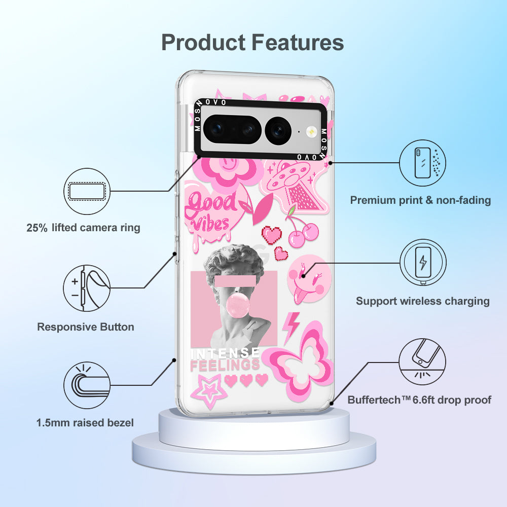 Pink Culture Phone Case - Google Pixel 7 Pro Case