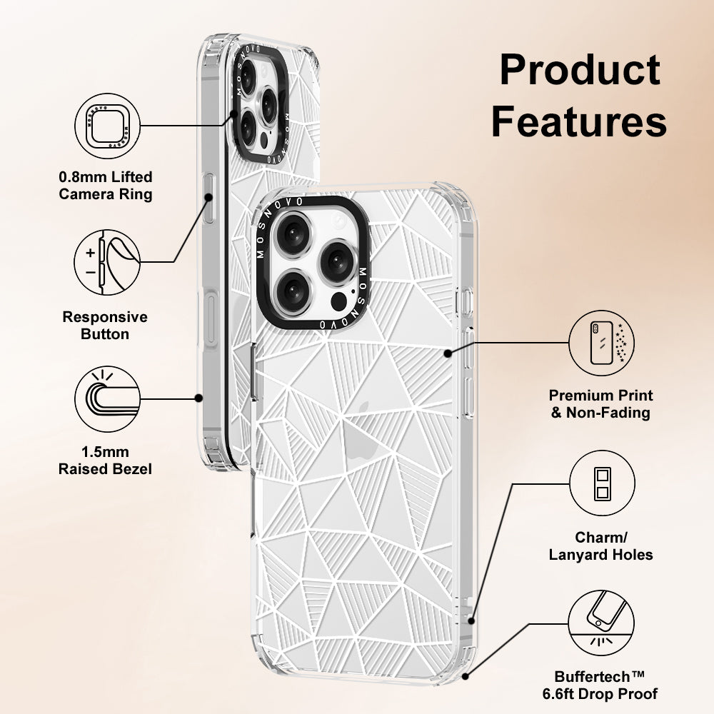 3D Bargraph Phone Case - iPhone 16 Pro Max Case - MOSNOVO