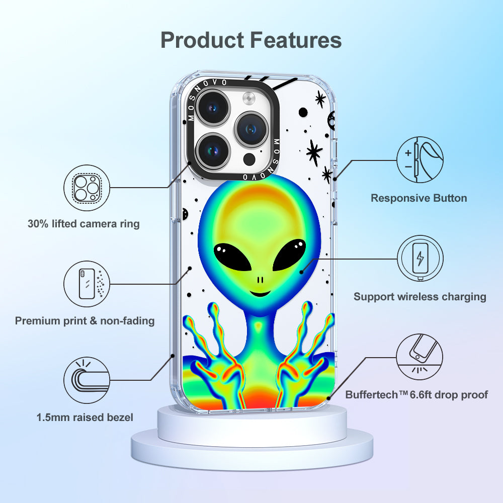 Alien Piece Phone Case - iPhone 14 Pro Case