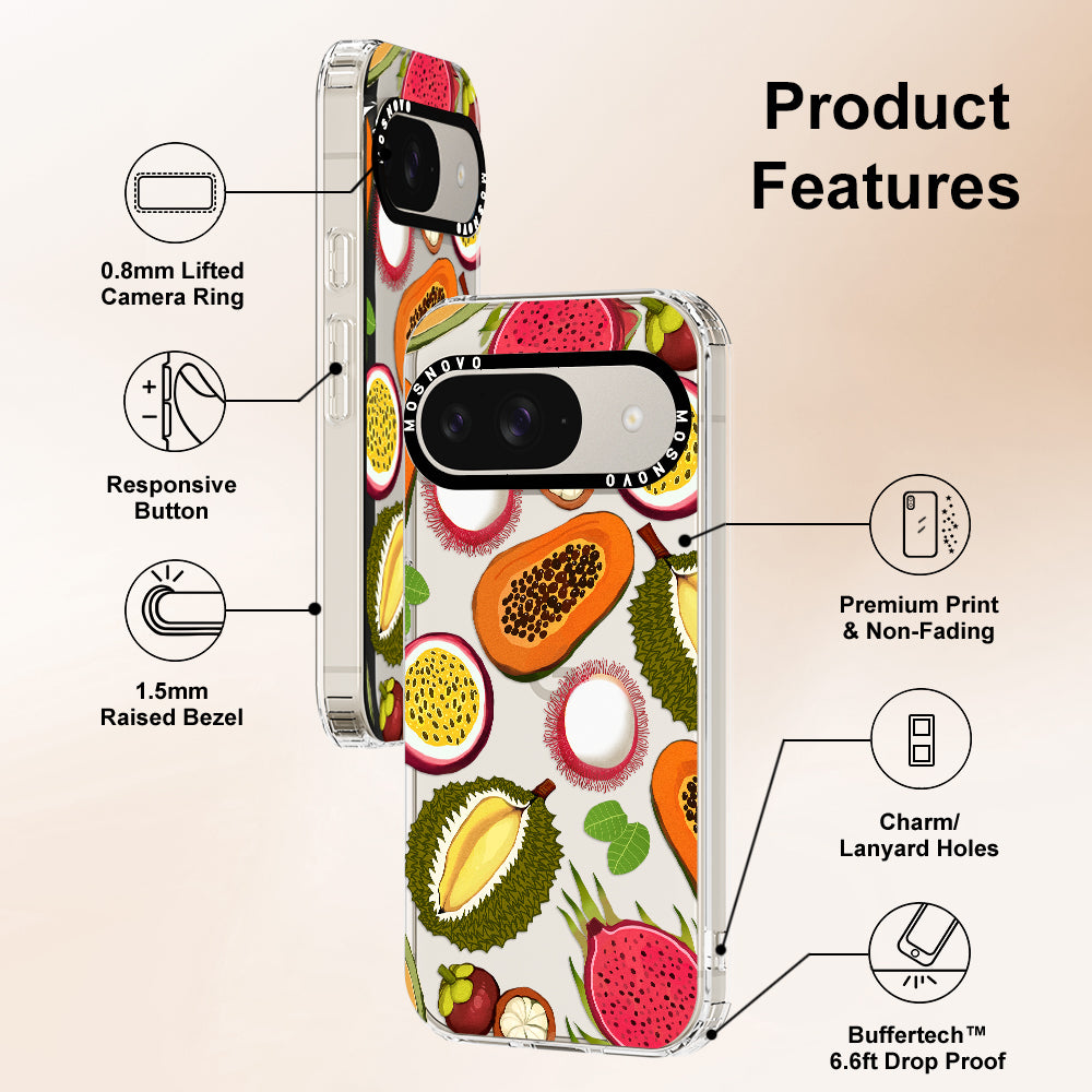 Tropical Fruits Phone Case - Google Pixel 9 Case