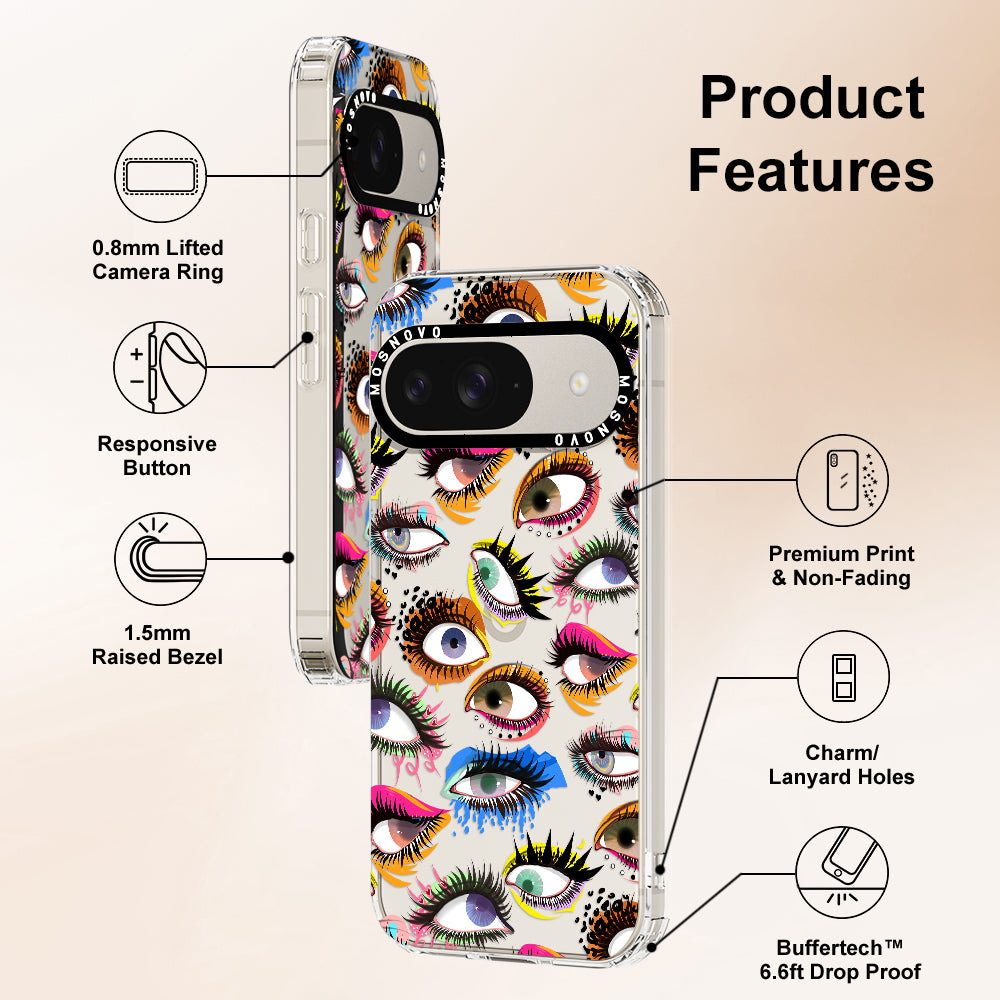 Art of Eyes Phone Case - Google Pixel 9 Case