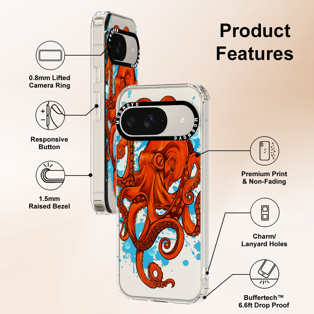 Octupus Phone Case - Google Pixel 9 Case