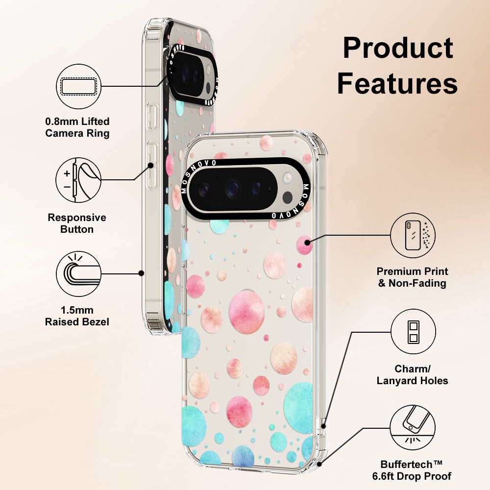 Watercolor Polka Dot Phone Case - Google Pixel 9 Pro XL Case