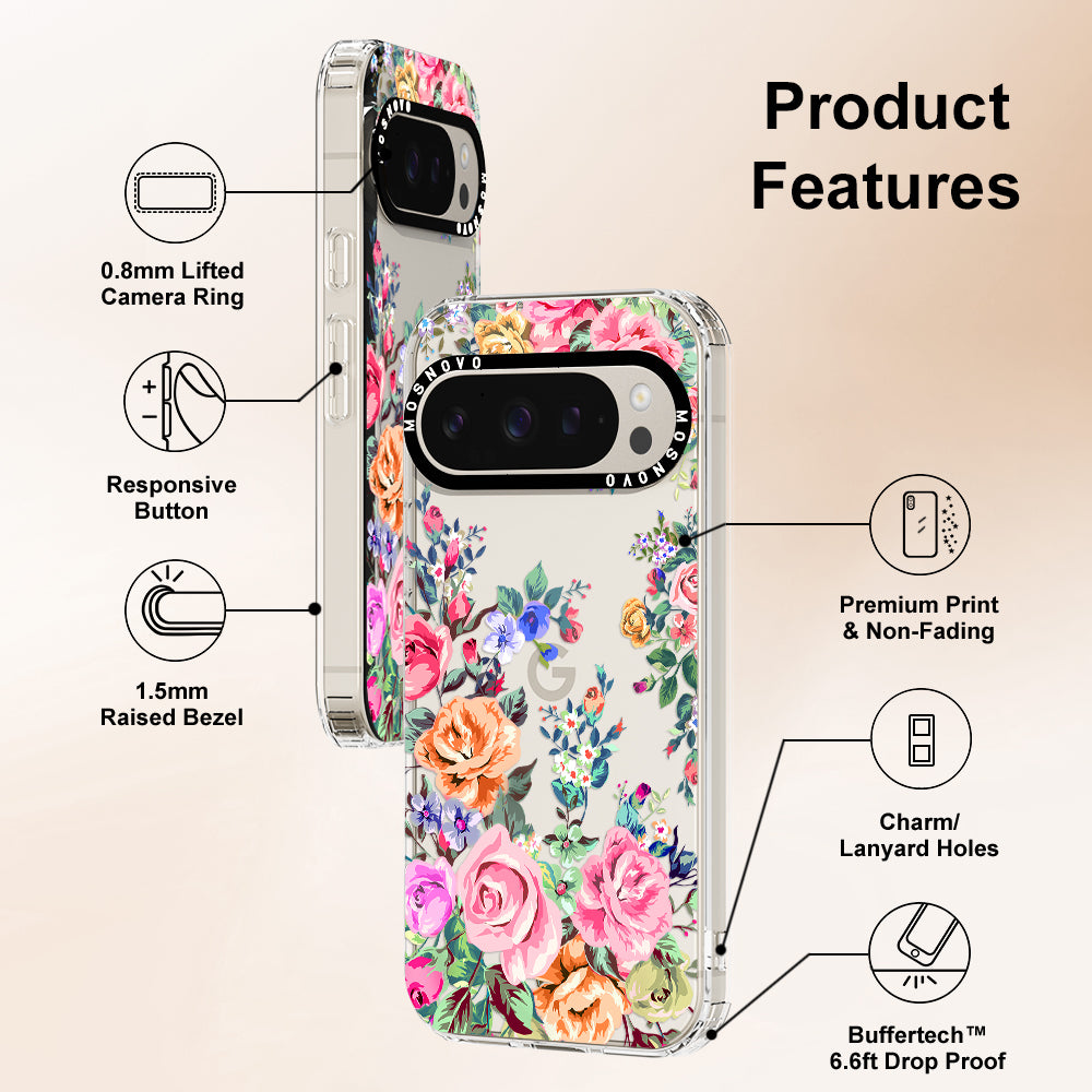 Flower Garden Phone Case - Google Pixel 9 Pro Case