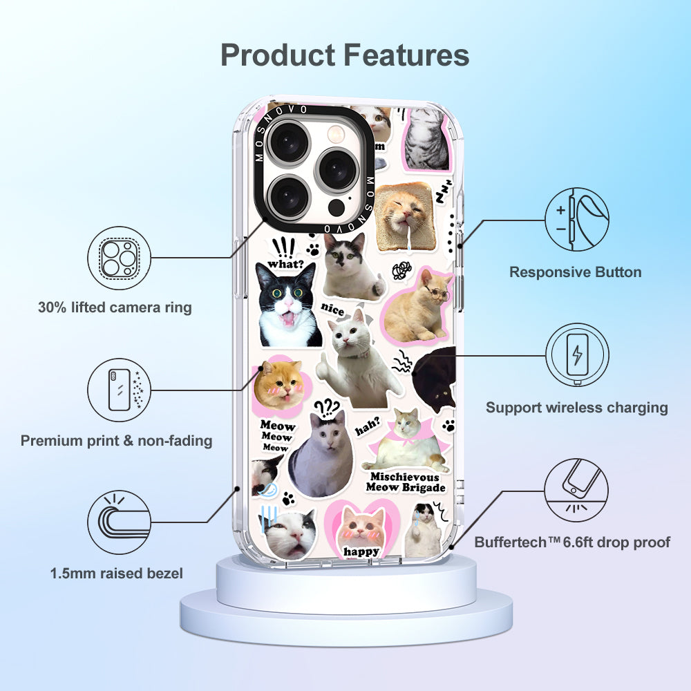 The Cat Brigade Phone Case - iPhone 15 Pro Max Case