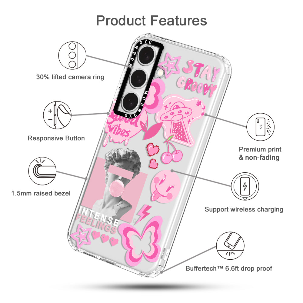 Pink Culture Phone Case - Samsung Galaxy S24 Plus Case