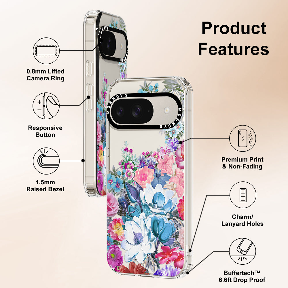 Magnolia Flower Phone Case - Google Pixel 9 Case