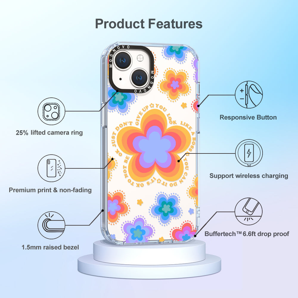 Blooming Artistry Phone Case - iPhone 14 Plus Case