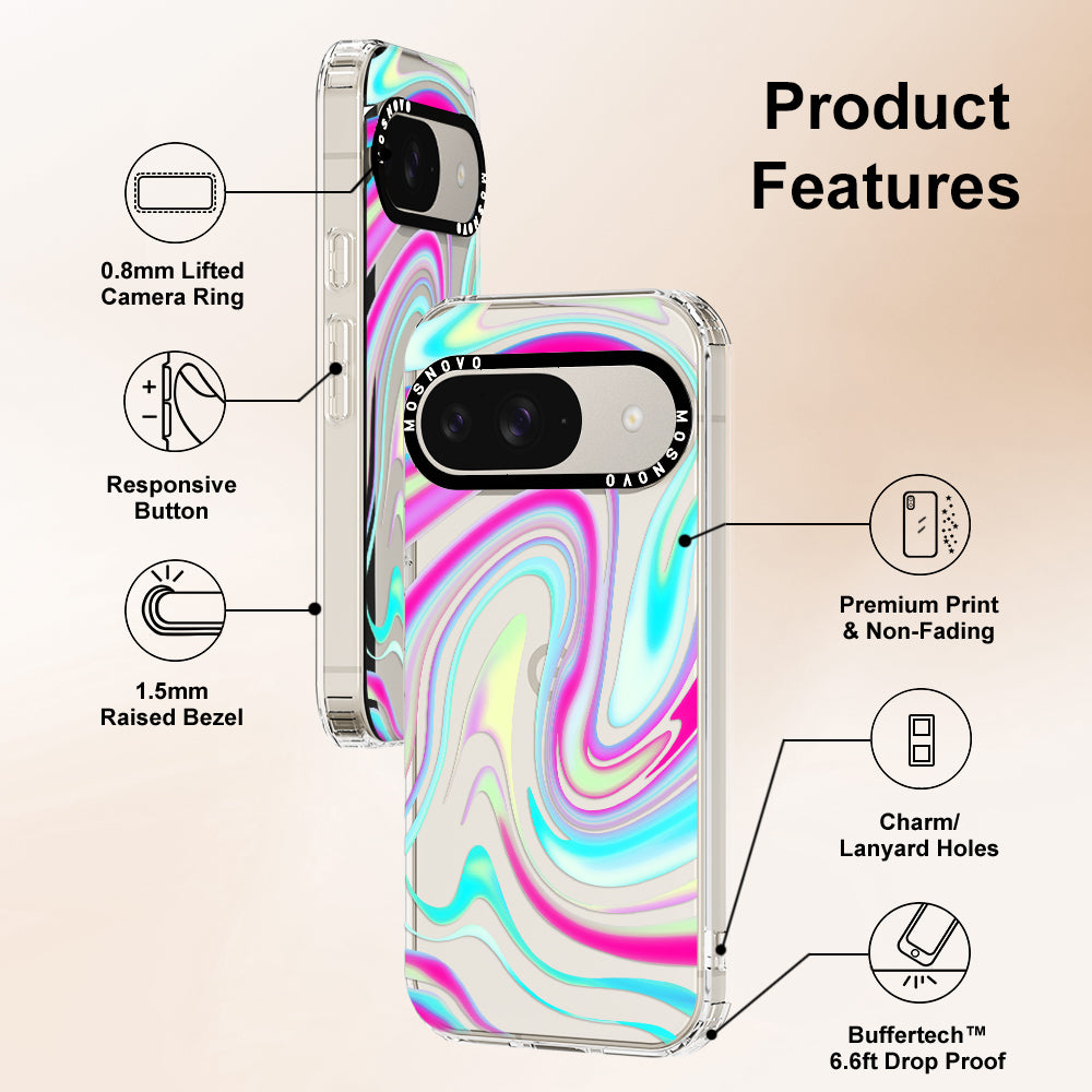 Psychedelic Swirls Phone Case - Google Pixel 9 Case