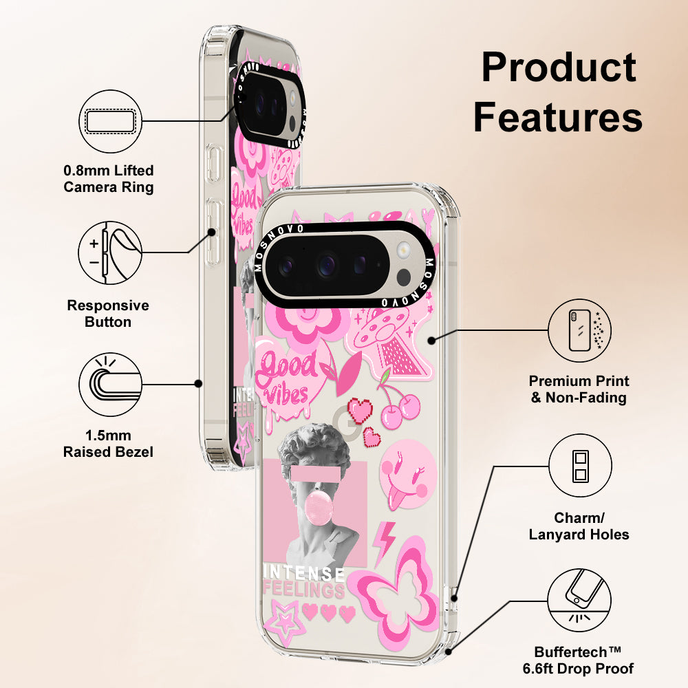 Pink Culture Phone Case - Google Pixel 9 Pro Case