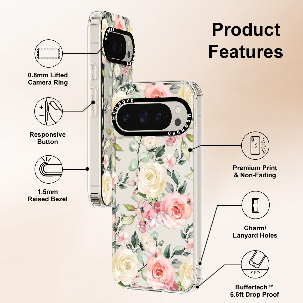 Watercolor Floral Phone Case - Google Pixel 9 Pro XL Case