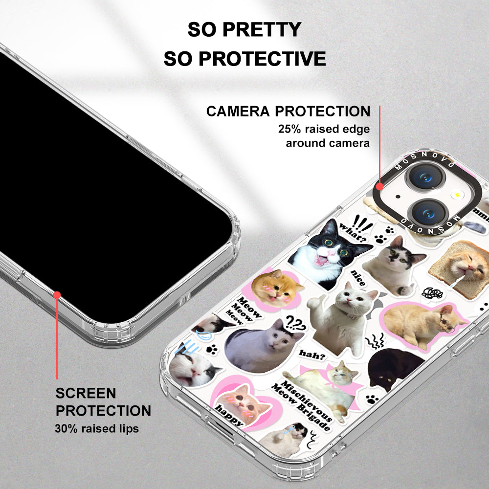 The Cat Brigade Phone Case - iPhone 14 Plus Case