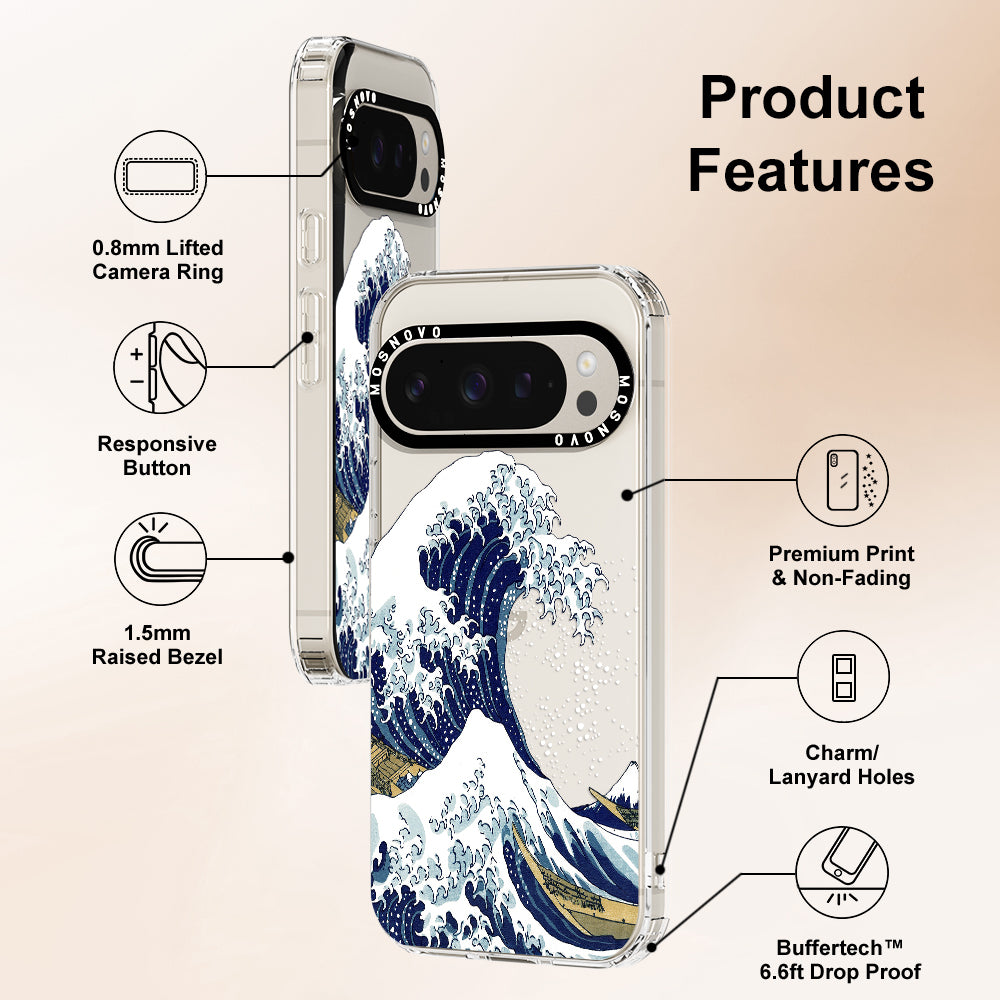 Great Wave Phone Case - Google Pixel 9 Pro Case