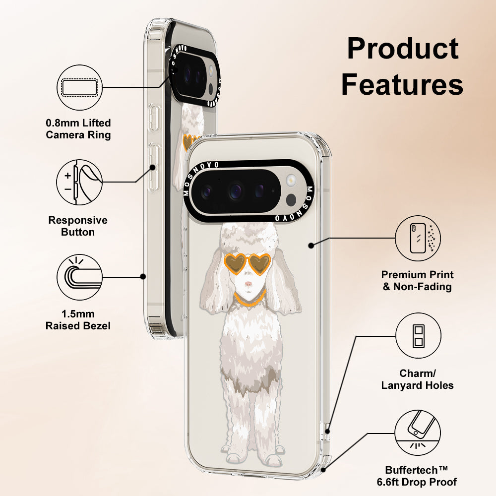 Elegant Poodle Phone Case - Google Pixel 9 Pro Case