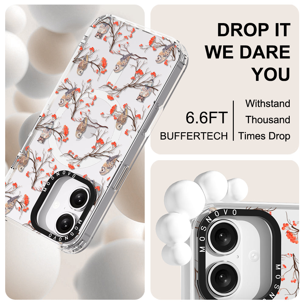 Owl Phone Case - iPhone 16 Plus Case - MOSNOVO