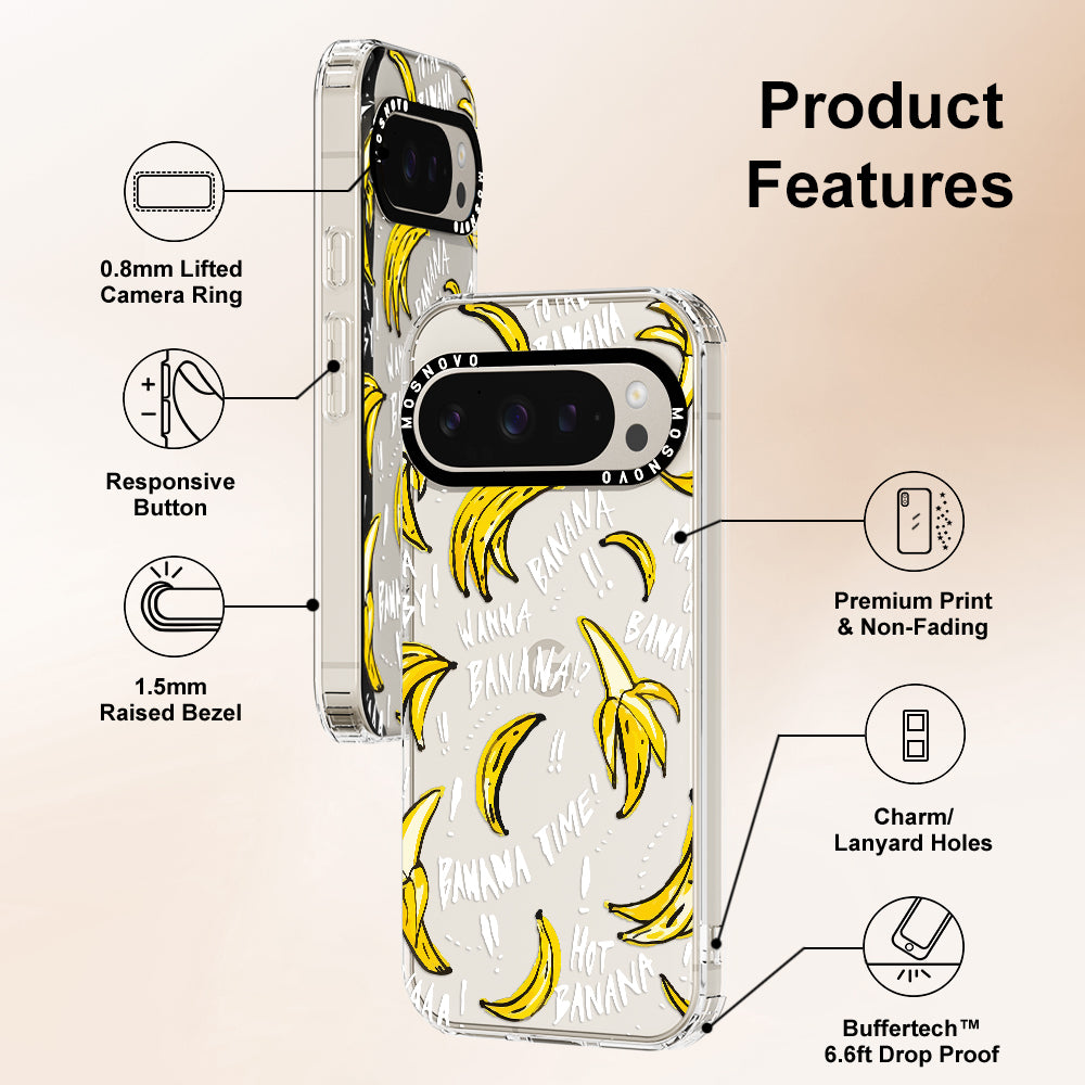 Banana Banana Phone Case - Google Pixel 9 Pro XL Case